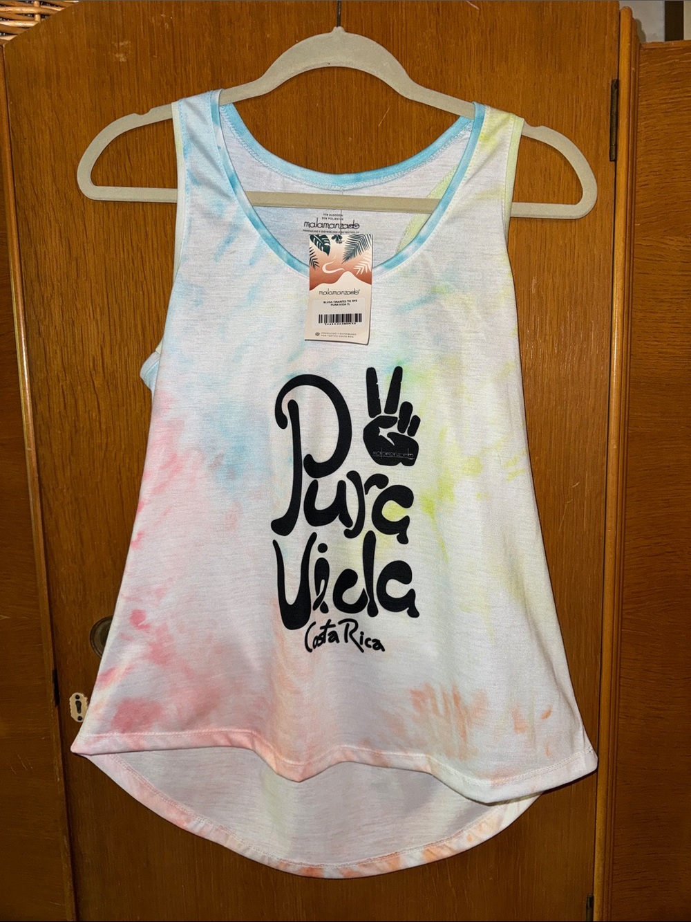 Costa Rica Pura Vida tank top